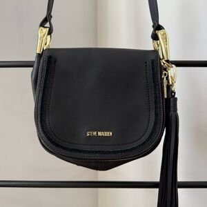 Steve Madden Vegan Leather Saddle Bag